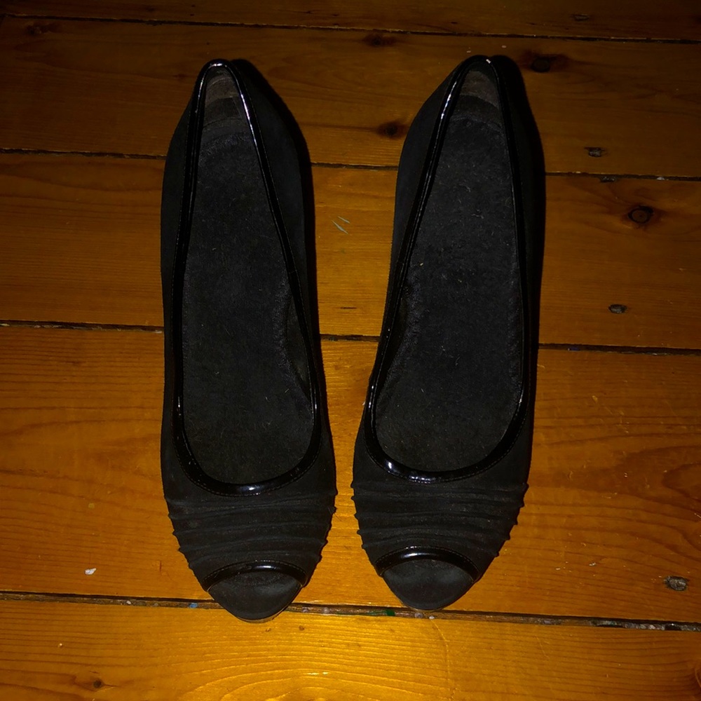 Aldo Black Velvet Pumps